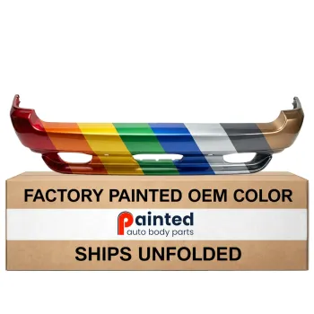 BMW BMW X5 REAR BUMPER COVER PRIMED 3.0L/4.4L (W/SENSOR) OEM#51127027049 2000-2006 PL#BM1100131