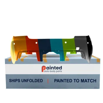 BMW BMW 5 SERIES (SEDAN) REAR BUMPER COVER PRIMED W/SENSOR(W/M Pkg) OEM#51127897222 2004-2010 PL#BM1100161