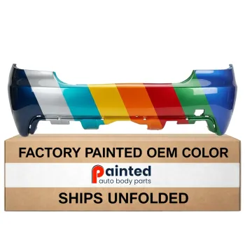 BMW BMW 5 SERIES (SEDAN) REAR BUMPER COVER PRIMED WO/SENSOR(W/M Pkg) OEM#51127897221 2004-2010 PL#BM1100162