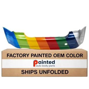 BMW BMW 3 (SEDAN) REAR BUMPER COVER PRIMED (2.5L)(3.0L WO/TURBO WO/M )(W/SENSOR) OEM#51127171045 2006-2008 PL#BM1100163