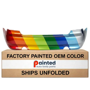 BMW BMW 3 (COUPE) REAR BUMPER COVER PRIMED (W/ SENSOR)(DUAL EXHAUST)(WO/M PKG)**CAPA** OEM#51127161505 2007-2010 PL#BM1100169C