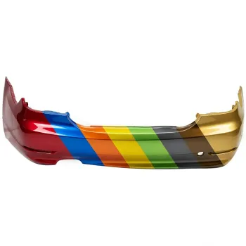 BMW BMW 5 SERIES (SEDAN) REAR BUMPER COVER PRIMED (W/Sensor)(WO/M Pkg)**CAPA** OEM#51127178184 2008-2010 PL#BM1100181C