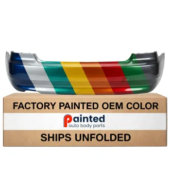 BMW BMW 3 (COUPE) REAR BUMPER COVER PRIMED (WO/SENSOR)(SINGLE EXHAUST)(WO/M PKG) OEM#51127161490 2007-2010 PL#BM1100184