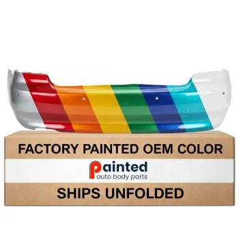 BMW BMW 3 (COUPE) REAR BUMPER COVER PRIMED (W/ SENSOR)(SINGLE EXHAUST)(WO/M PKG) OEM#51127161499 2007-2010 PL#BM1100186