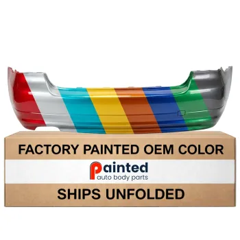 BMW BMW 3 (SEDAN) REAR BUMPER COVER PRIMED (2.5L)(3.0L GAS WO/TURBO WO/M)(WO/SENSOR) OEM#51127202694 2009-2011 PL#BM1100218