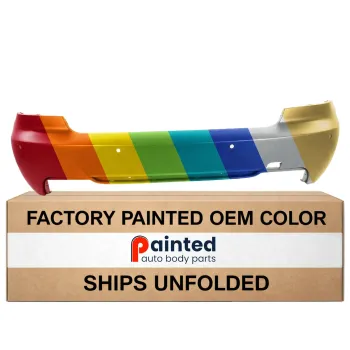 BMW BMW 3 (COUPE) REAR BUMPER COVER PRIMED (W/ M PKG)(W/ SENSOR) OEM#51128044934 2007-2013 PL#BM1100228