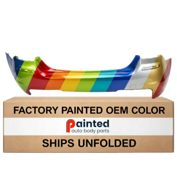 BMW BMW 5 SERIES HYBRID REAR BUMPER COVER PRIMED (WO/SENSOR)(W/M PKG) OEM#51128048593 2014-2016 PL#BM1100234