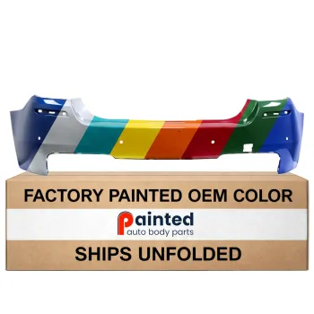 BMW BMW 5 SERIES HYBRID REAR BUMPER COVER PRIMED (W/SENSOR)(W/M PKG)**CAPA** OEM#51128048594 2014-2016 PL#BM1100235C
