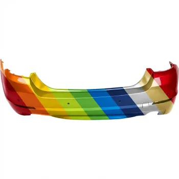 BMW BMW 5 SERIES (SEDAN) REAR BUMPER COVER PRIMED (W/SENSOR)(535i WO/M PKG) OEM#51127238518 2011-2013 PL#BM1100236