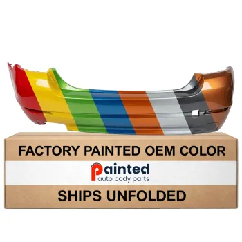 BMW BMW 5 SERIES (SEDAN) REAR BUMPER COVER PRIMED (WO/SENSOR)(528i WO/M PKG) OEM#51127238521 2011-2013 PL#BM1100247
