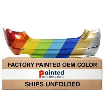 BMW BMW 5 SERIES (SEDAN) REAR BUMPER COVER PRIMED (WO/SENSOR)(528i WO/M PKG) **CAPA** OEM#51127238521 2011-2013 PL#BM1100247C