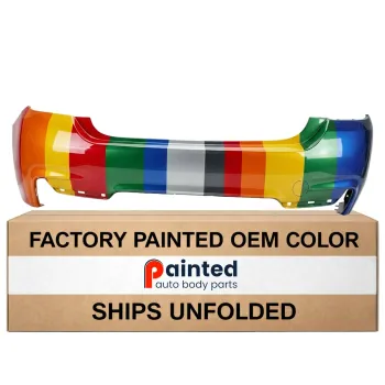 BMW BMW 4 (2DOORS/COUPE) REAR BUMPER COVER PRIMED (W/ SENSOR)(WO/PK ASSIST)(W/ M SPORT) OEM#51128060889 2014-2020 PL#BM1100281