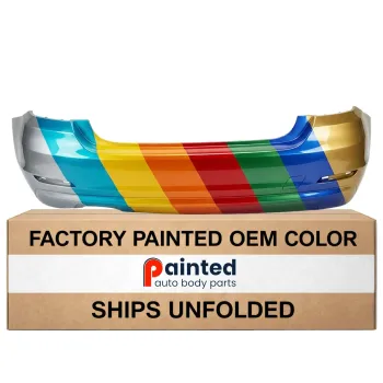 BMW BMW 4 (2DOORS/COUPE) REAR BUMPER COVER PRIMED (428i/430i)(WO/SENSOR)(STANDARD) OEM#51127363300 2014-2017 PL#BM1100282