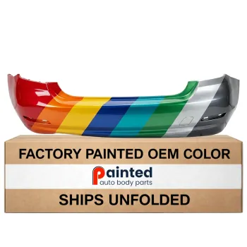 BMW BMW 4 (2DOORS/COUPE) REAR BUMPER COVER PRIMED (428i/430i)(WO/SENSOR)(STANDARD)**CAPA** OEM#51127363300 2014-2017 PL#BM1100282C
