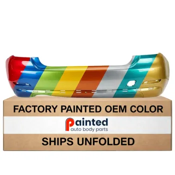 BMW BMW 4 (2DOORS/COUPE) REAR BUMPER COVER PRIMED (428i/430i)(WO/SENSOR)(MODERN/SUXURY/SPORT)**CAPA** OEM#51127363306 2014-2017 PL#BM1100284C