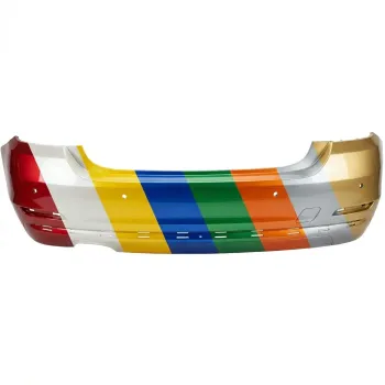 BMW BMW 4 (2DOORS/COUPE)  REAR BUMPER COVER PRIMED (428i/430i)(W/ SENSOR)(MODERN/SUXURY/SPORT) OEM#51127363307 2014-2017 PL#BM1100285