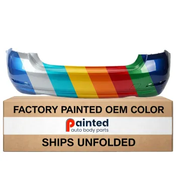 BMW BMW 4 (2DOORS/CONV) REAR BUMPER COVER PRIMED (435i/440i)(W/ SENSOR)(STANDARD)**CAPA** OEM#51127363303 2014-2017 PL#BM1100287C