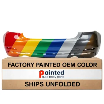 BMW BMW 4 (2DOORS/CONV) REAR BUMPER COVER PRIMED (435i/440i)(WO/SENSOR)(MODERN/SUXURY/SPORT) OEM#51127363308 2014-2017 PL#BM1100288