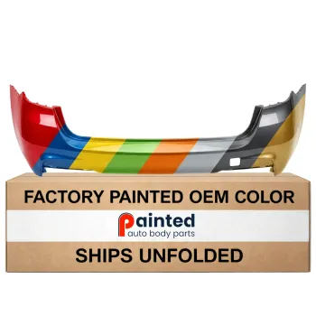 BMW BMW 3 (WAGON) REAR BUMPER COVER PRIMED (W/ M SPORT)(W/PK SENSOR) OEM#51128056578 2014-2015 PL#BM1100304