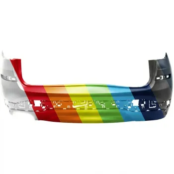 BMW BMW X3 REAR BUMPER COVER PRIMED (WO/M PKG; WO/SENSOR; WO/X-LINE PKG)**CAPA** OEM#51127338784 2015-2017 PL#BM1100306C