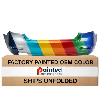 BMW BMW 5 SERIES (SEDAN) REAR BUMPER COVER PRIMED (WO/SENSOR)(528i STANDARD WO/M PKG) OEM#51127332761 2014-2016 PL#BM1100321