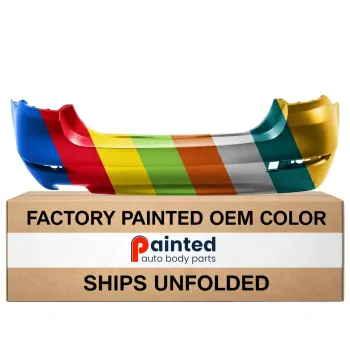 BMW BMW 5 SERIES (SEDAN) REAR BUMPER COVER PRIMED (WO/SENSOR)(528i STANDARD WO/M PKG) **CAPA** OEM#51127332761 2014-2016 PL#BM1100321C