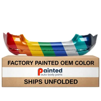 BMW BMW 5 SERIES (SEDAN) REAR BUMPER COVER PRIMED (WO/SENSOR)(528i MODERN/LUXURY LINE) OEM#51127332770 2014-2016 PL#BM1100323