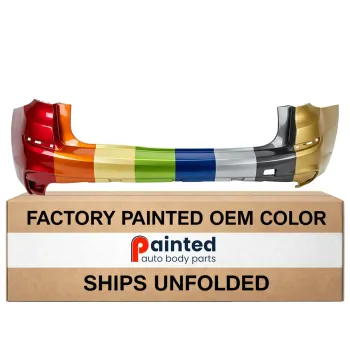 BMW BMW 5 SERIES GRAN TURISMO F07 REAR BUMPER COVER PRIMED (W/SENSOR)(W/M PKG) OEM#51128055055 2010-2013 PL#BM1100336