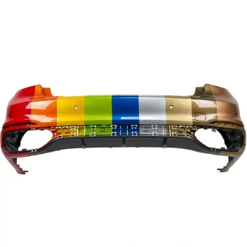 BMW BMW 7 SERIES (G11/G12) REAR BUMPER COVER PRIMED (WO/PARK ASSIST SYSTEM)(740i/750i/750iL)(WO/M PKG) OEM#51127427621 2016-2019 PL#BM1100358