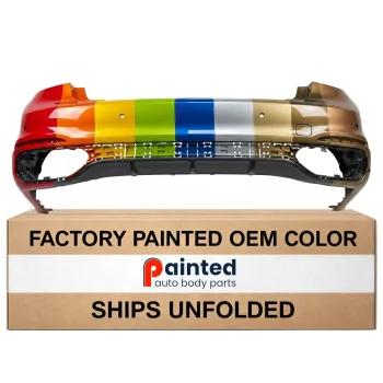 BMW BMW 7 SERIES HYBRID (740e/745e) REAR BUMPER COVER PRIMED (WO/PARK ASSIST SYSTEM)(740i/750i/750iL)(WO/M PKG) OEM#51127427621 2017-2019 PL#BM1100358