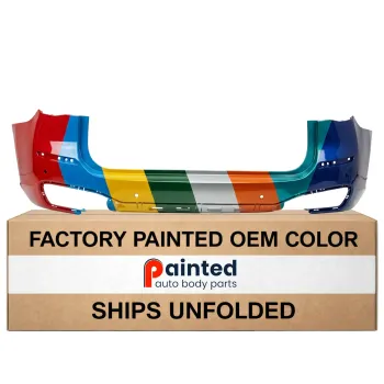 BMW BMW X1 REAR BUMPER COVER PRIMED (W/M PKG)(W/ SENSOR)**CAPA** OEM#51128072774 2017-2022 PL#BM1100361C