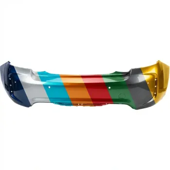 BMW BMW M2  REAR BUMPER COVER PRIMED GRAY (W/SENSOR) OEM#51128079560 2016-2021 PL#BM1100368