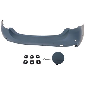 BMW BMW 4 COUPE REAR BUMPER COVER PRIMED (W/ SENSOR)(W/PK ASSIST)(W/ M SPORT) OEM#51128073078 2014-2020 PL#BM1100371