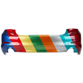 BMW BMW 5 SERIES (SEDAN) REAR BUMPER COVER PRIMED (530i/540d WO/M PKG)(WO/LUXURY PKG)(WO/SENSOR) OEM#51127475591 2017-2020 PL#BM1100372