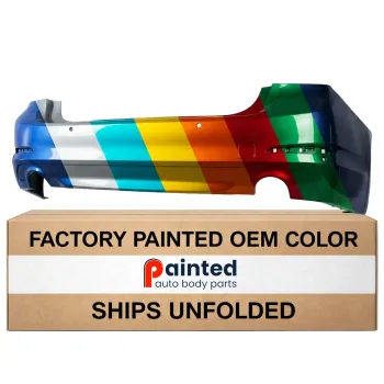 BMW BMW 5 SERIES (SEDAN) REAR BUMPER COVER PRIMED (530i/540d WO/M PKG)(WO/LUXURY PKG)(W/SENSOR)(WO/PARK SYS) OEM#51127475593 2017-2020 PL#BM1100373