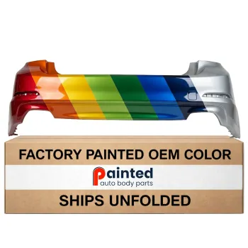 BMW BMW 5 SERIES (SEDAN) REAR BUMPER COVER PRIMED (540i WO/M PKG)(WO/LUXURY PKG)(WO/SENSOR)(WO/PARK SYS)**CAPA* OEM#51127475590 2017-2020 PL#BM1100378C