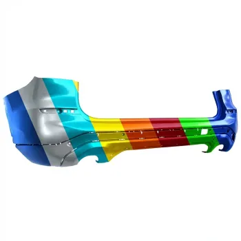 BMW BMW X3 REAR BUMPER COVER PRIMED (WO/PK ASSIST)(W/TRAILER HITCH)(30i WO/M SPORT) **CAPA** OEM#51127488228 2018-2021 PL#BM1100428C