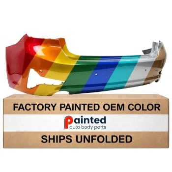 BMW BMW 3 SEDAN (330i/330e/M340i) REAR BUMPER COVER PRIMED (W/PK SENSOR)(WO/PARKING ASSIST)(330i SPORT LINE) **CAPA** OEM#51128493937 2019-2022 PL#BM1100438C
