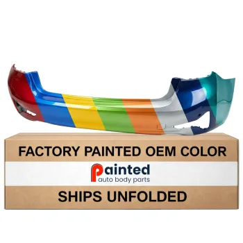 BMW BMW 3 (SEDAN)  REAR BUMPER COVER PRIMED (W/PK SENSOR)(W/PARKING ASSIST)(330i LUXURY LINE) **CAPA** OEM#51128493935 2019-2022 PL#BM1100442C