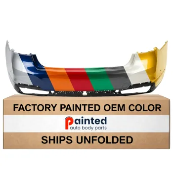 BMW BMW 7 SERIES HYBRID  (740e/745e) REAR BUMPER COVER PRIMED (W/PARK DISTANCE CONTROL)(WO/M PKG) OEM#51129466568 2020-2022 PL#BM1100447