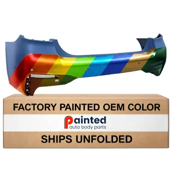BMW BMW 5 SERIES SEDAN REAR BUMPER COVER PRIMED (530i/540i:W/M SPORT)(M550i)(W/PARK ASSIST SYSTEM) **CAPA** OEM#51125A2C1E9 2021-2023 PL#BM1100451C