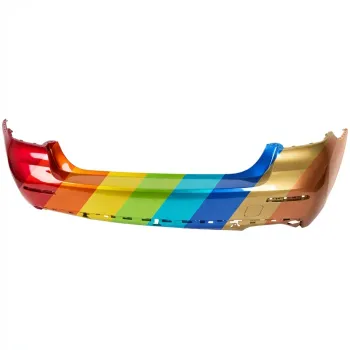 BMW BMW 5 SERIES SEDAN REAR BUMPER COVER PRIMED (530i/540i:WO/M SPORT)(WO/PARK ASSIST SYSTEM) OEM#51129852174 2021-2023 PL#BM1100455