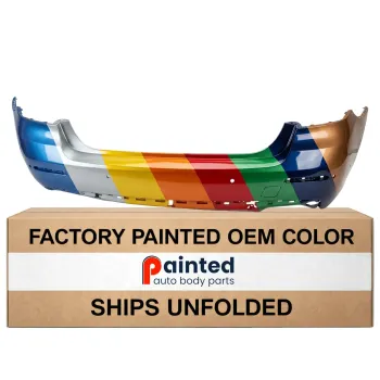 BMW BMW 5 SERIES SEDAN REAR BUMPER COVER PRIMED (530i/540i:WO/M SPORT)(W/PARK ASSIST SYSTEM) OEM#51129852175 2021-2023 PL#BM1100456