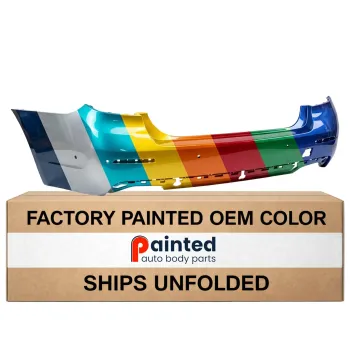 BMW BMW 5 SERIES SEDAN REAR BUMPER COVER PRIMED (530i/540i:WO/M SPORT)(W/PARK ASSIST SYSTEM) **CAPA** OEM#51129852175 2021-2023 PL#BM1100456C
