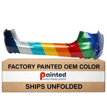 BMW BMW 4 COUPE REAR BUMPER COVER PRIMED (WO/PARKING ASSIST)(430 SPORT LINE) OEM#51129850245 2021-2024 PL#BM1100458