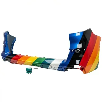 BMW BMW X5 (40i/45e/50i/M50i) REAR BUMPER COVER PRIMED (W/PK ASSIST)(40i W/M SPORT)(M50) OEM#51115A0BD57 2019-2025 PL#BM1100459