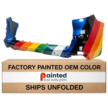 BMW BMW X5 (40i/45e/50i/M50i) REAR BUMPER COVER PRIMED (W/PK ASSIST)(40i W/M SPORT)(M50) OEM#51115A0BD57 2019-2025 PL#BM1100459