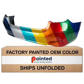 BMW BMW 3 SEDAN (330i/330e/M340i) REAR BUMPER COVER PRIMED (W/PK SENSOR)(W/PARKING ASSIST)(330i/330e)(WO/M SPORT) OEM#51125A69625 2023-2025 PL#BM1100464