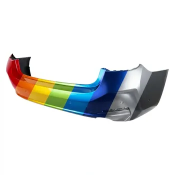 BMW BMW 3 SEDAN (330i/330e/M340i) REAR BUMPER COVER PRIMED (W/PK SENSOR)(W/PARKING ASSIST)(330i/330e)(WO/M SPORT)**CAPA** OEM#51125A69625 2023-2025 PL#BM1100464C