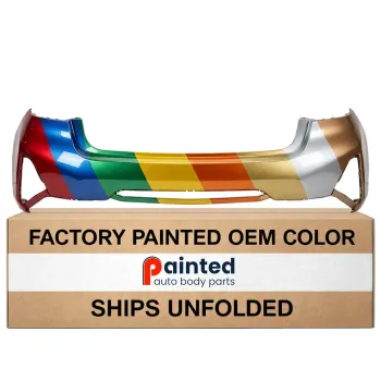 BMW BMW 3 SEDAN (330i/330e/M340i) REAR BUMPER COVER PRIMED (W/PK SENSOR)(WO/PARKING ASSIST)(330i/330e W/M SPORT)(M340i) OEM#51125A69635 2023-2025 PL#BM1100466